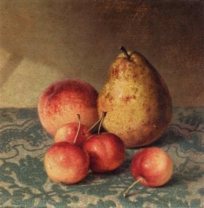 Pear, Peach And Cherries — Robert Spear Dunning
