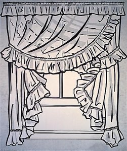 Curtains — Roy Lichtenstein, Pop Art