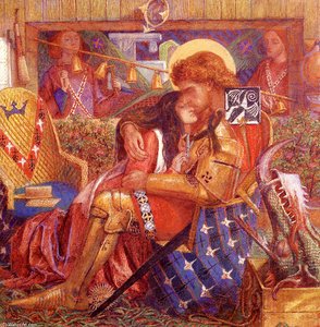 Il Matrimonio Di San Giorgio E Della Principessa Sabra — Dante Gabriel Rossetti