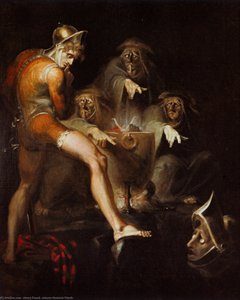 Macbeth Consulting The Vision Of The Armed Head — Johann Heinrich Füssli
