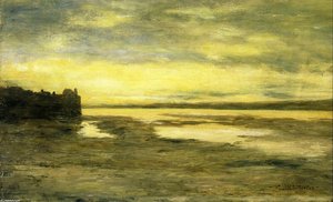 Evening On The Thames — Homer Dodge Martin