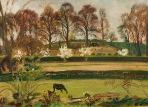 अल्फ्रेड जमैक्स म्यूनिंग्स - Early Spring Landscape, Dedham