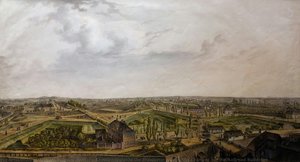 Ravelins Outside The Frauentor Before The Changes For The Railroad Buildings — Georg Christian Wilder