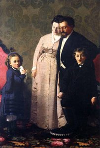 The Guidini Family — Giacomo Favretto