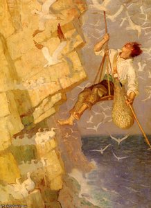 Tam On The Craig Face — N.c. Wyeth