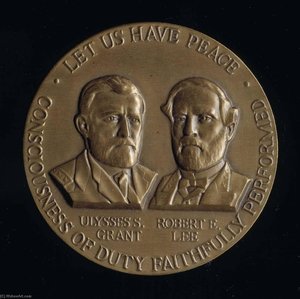 Civil War Centennial Award Medal — Joseph Emile Renier