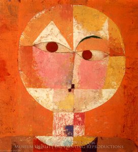 Head Of A Man — Paul Klee