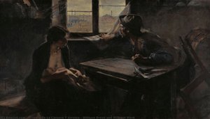 Ernesto de la Cárcova y Arrotea - Without Bread and Without Work
