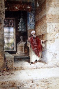 The Entrance To The Mosque — Charles Robertson