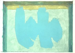 Robert Motherwell - Blue Elegy