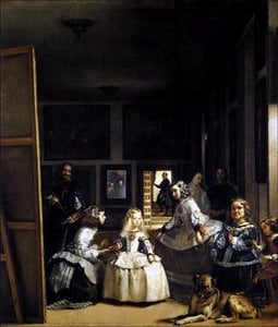 のプリントを注文してください。 Las Meninas (detail) - ベラスケス