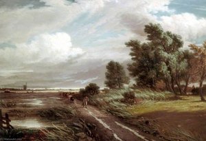 On The Marshes, Norfolk — Philip Westcott