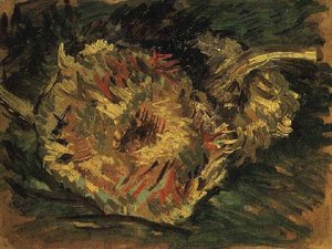 Два висічених соняшники - vincent willem van gogh