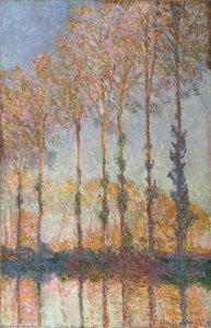 Klodas Monė - Poplars on the Epte