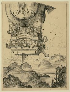 Cures D'air Dans La Montagne — Albert Robida