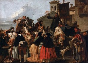The Tooth Extractor — Giovanni Domenico Tiepolo