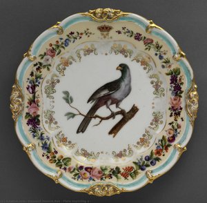 Plate Depicting A — 에두아르 오노레 아브