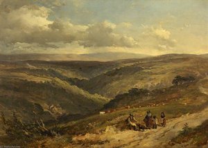 Porlock Road And Doone Valley