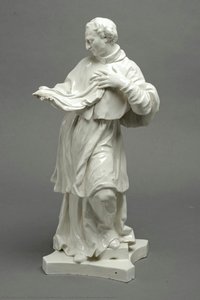 Saint Charles Borromeo (statuette) — Johann Joachim Kändler