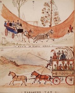 The Four In Hand Drag — William Francis Freelove