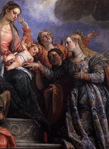 Mystical Marriage Of St Catherine (detail) — Paolo Veronese
