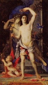 Young Man And Death — Густав Мореау