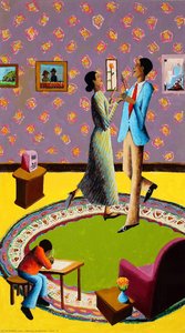 Benny Andrews - Fun #2