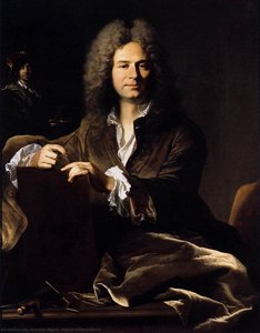 Portrait of Pierre Drevet - Hyacinthe Rigaud