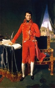 Napoleon Bonaparte In The Uniform Of The First Consul — Jean-auguste-dominique Ingres