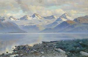 Lake In The Mountains — Konstantin Yakovlevich Kryzhitsky