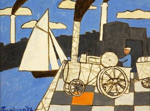 Julian Trevelyan - Steam Engine