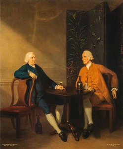 William Fullerton Of Carstairs (1720–1806), And Captain Ninian Lowis (d.1790) — John Thomas Seton