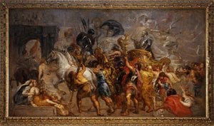 Peter Paul Rubens' Verksted - Triumphal entry of Henri IV in Paris
