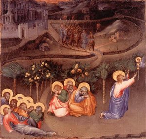Giovanni di Paolo - Christ in the Garden of Gethsemane