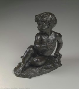 Statuette of a Child - Aimé-Jules Dalou