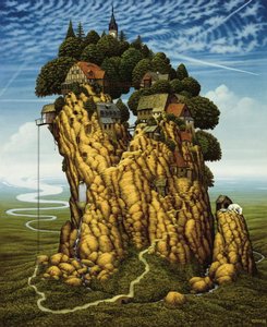 Jealousy — Jacek Yerka, Surrealism