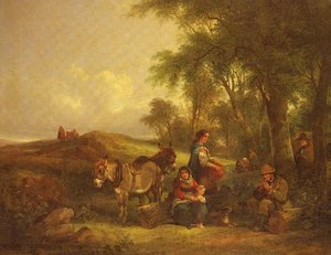 Afternoon Rest — William Shayer Senior