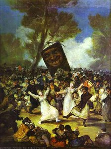 Das Begräbnis Der Sardine — Francisco José De Goya Y Lucientes