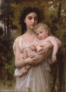 The Younger Brother 1900 — William-adolphe Bouguereau, Realism