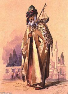 A Dervish With Leopard Skin