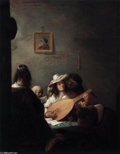 The Lute Concert — Josse Van Craesbeeck