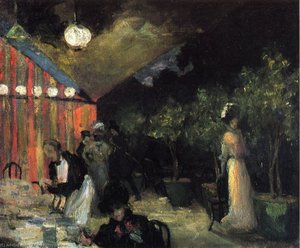 Paris Cafe — Alfred Henry Maurer