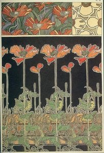 Documents Decoratifs. Plate 38 — Alphonse Maria Mucha, Art Nouveau