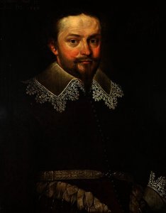 Portrait Of An Unknown Gentleman, Aged 35, With The Motto 'humilior Melior' — Marcus Gheeraerts Le Jeune