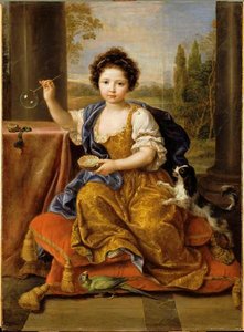 Louise Marie de Bourbon, dite Mademoiselle de Tours La fillette aux bulles de savon (autre titre)