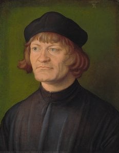 Albrecht Dürer - Portrait of a Clergyman (Johann Dorsch?)