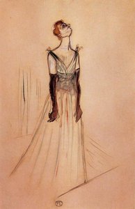 Yvette Guilbert — Henri De Toulouse-lautrec, Art Nouveau