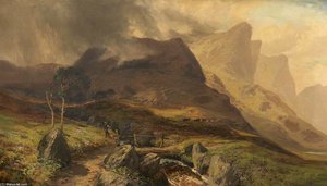 Highland Scenery — Clarence Henry Roe