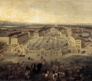pierre denis martin (dit martin le jeune) - View of Versailles