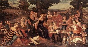 The Finding Of Moses — Bonifazio Veronese
